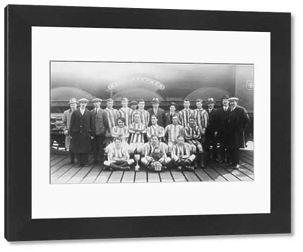 Swindon Loco Department Football Team, 1921-1922