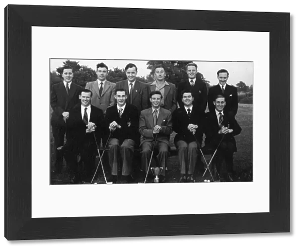 Swindon Works, Drawing Office Putting Team, 1955