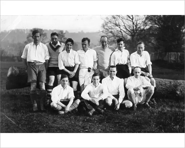 Swindon Works, Rolling Stock Football Team, 1929