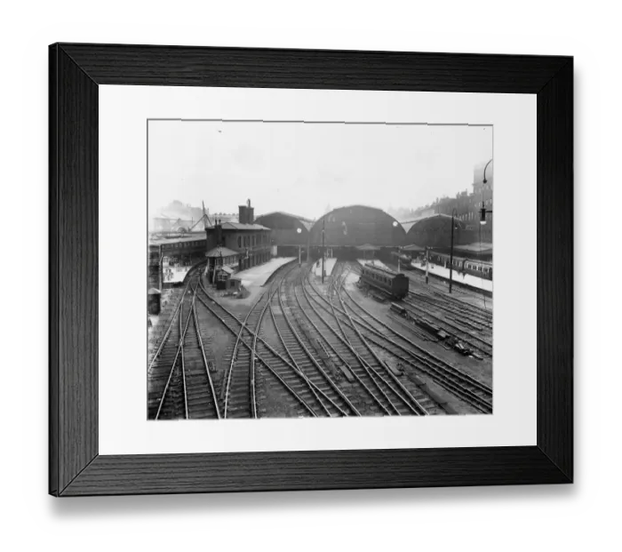 Framed Print : Paddington Station, London, 1910 Framed Print : Paddington Station, London, 1910