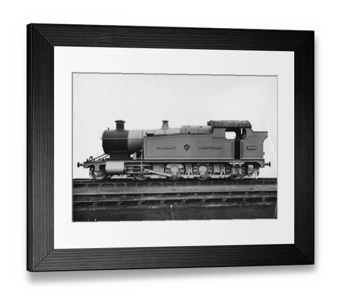Framed Print : 2-8-0 Tank Locomotive, No. 4202 Framed Print : 2-8-0 Tank Locomotive, No. 4202
