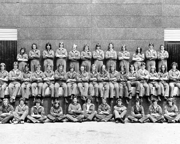 Apprentice Training School, Swindon - 1975 intake