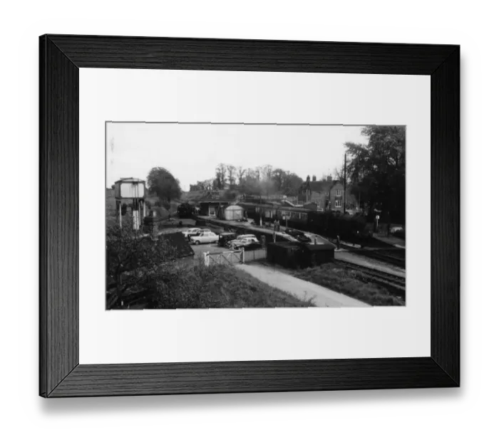 Framed Print : Uffington Station, Oxfordshire, April 1959