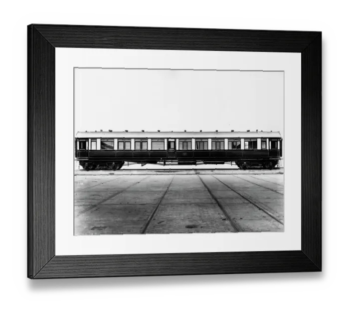Framed Print : Third Class Carriage No. 3277, built 1905
