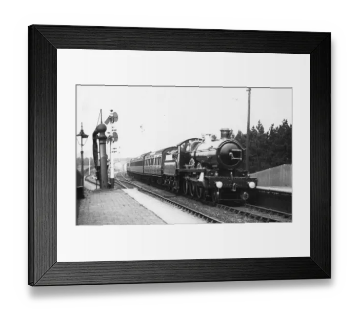 Framed Print : Saint Class, No. 2909, Lady of Provence Framed Print : Saint Class, No. 2909, Lady of Provence
