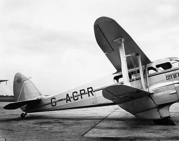 De Havilland 89 Dragon Rapide - City of Birmingham, c1935
