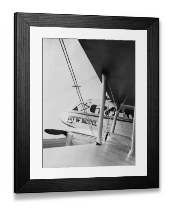 Framed Print : De Havilland 89 Dragon Rapide - City of Bristol, c1935 Framed Print : De Havilland 89 Dragon Rapide - City of Bristol, c1935