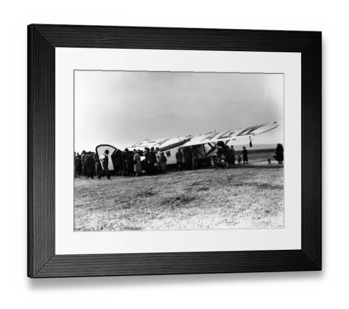 Framed Print : Westland Wessex plane G-aGW at Haldon Aerodrome, 1933 Framed Print : Westland Wessex plane G-aGW at Haldon Aerodrome, 1933