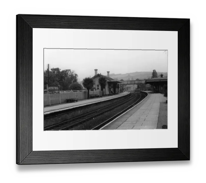 Framed Print : Lostwithiel Station, Cornwall, July 1952 Framed Print : Lostwithiel Station, Cornwall, July 1952
