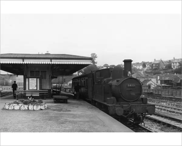 Lostwithiel Station, Cornwall, September 1958