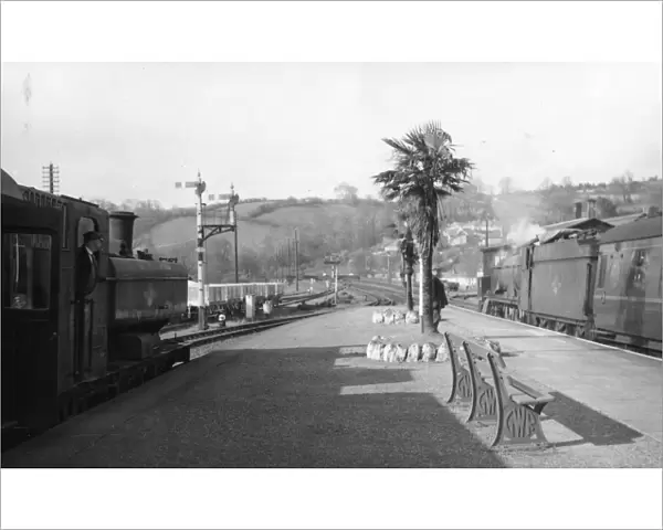 Lostwithiel Station, Cornwall, April 1960