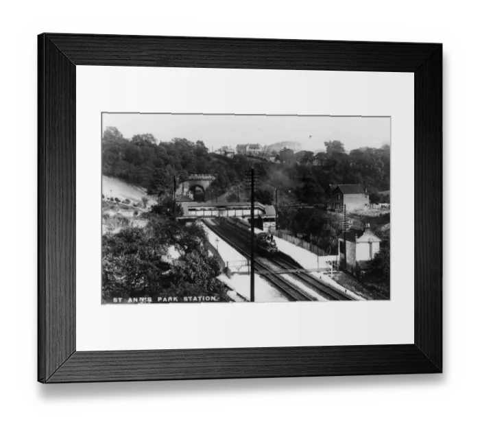 Framed Print : St Annes Park Station
