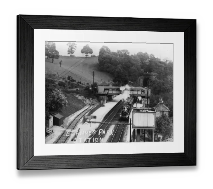 Framed Print : St. Annes Park Station Framed Print : St. Annes Park Station