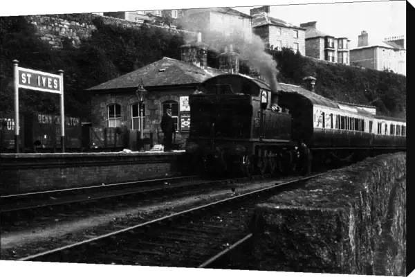 St Ives Station, Cornwall, c. 1930s