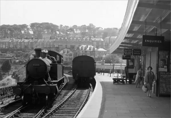 St Ives Station, Cornwall, April 1960