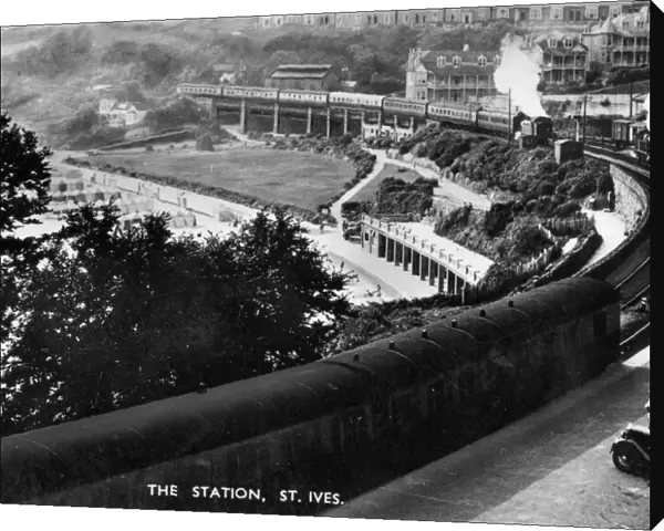 St Ives Station, Cornwall, c. 1950s