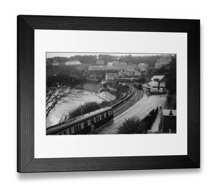Framed Print : St Ives Station, Cornwall, September 1956 Framed Print : St Ives Station, Cornwall, September 1956