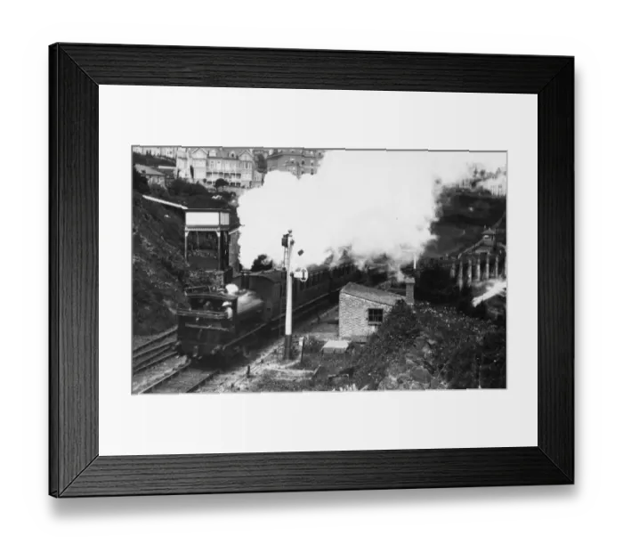 Framed Print : St Ives Station, Cornwall, c. 1910
