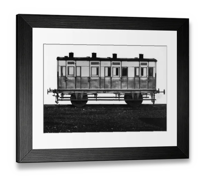 Framed Print : Four Wheeler Tri-Composite Coach, No. 1 Framed Print : Four Wheeler Tri-Composite Coach, No. 1