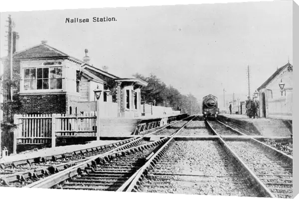 Nailsea and Backwell Station, Somerset, c. 1900