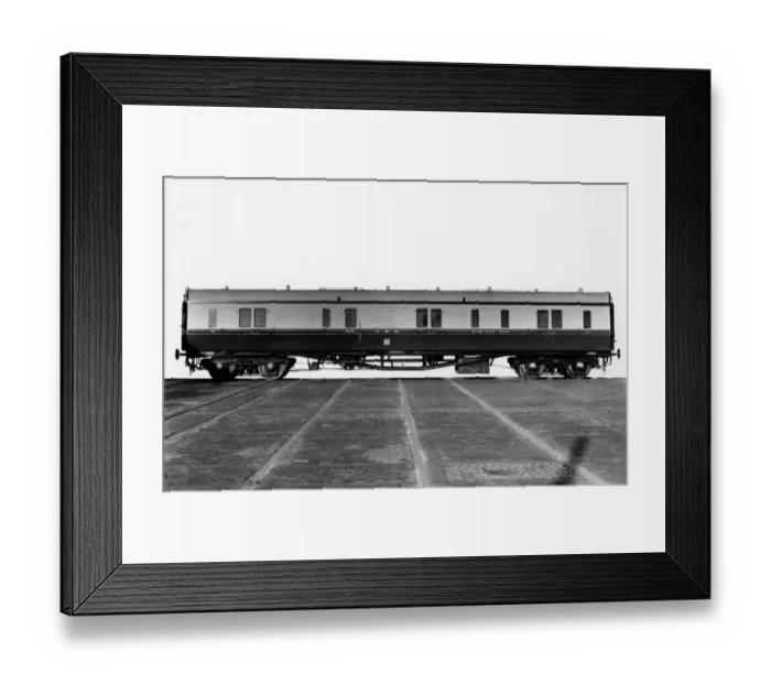 Framed Print : Passenger Brake Parcel Van, No. 79 Framed Print : Passenger Brake Parcel Van, No. 79