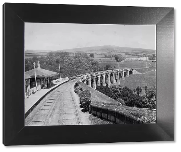 Ivybridge Station and Viaduct, Devon, c. 1890