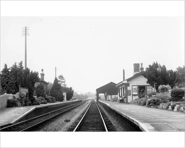 Adlestrop Station, Gloucestershire, July 1958