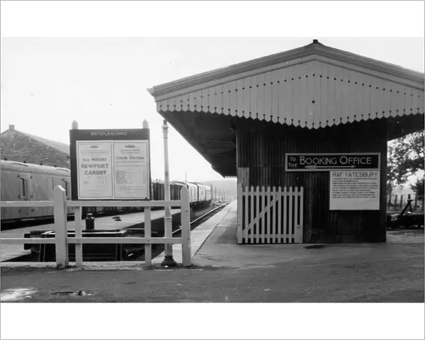Calne Station, c. 1950s