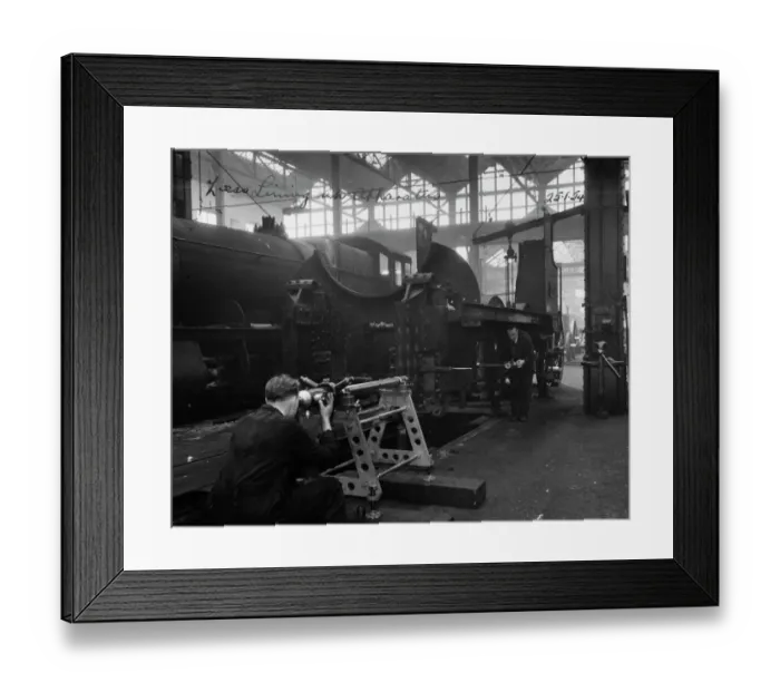 Framed Print : Swindon Works, AE Shop, 1954