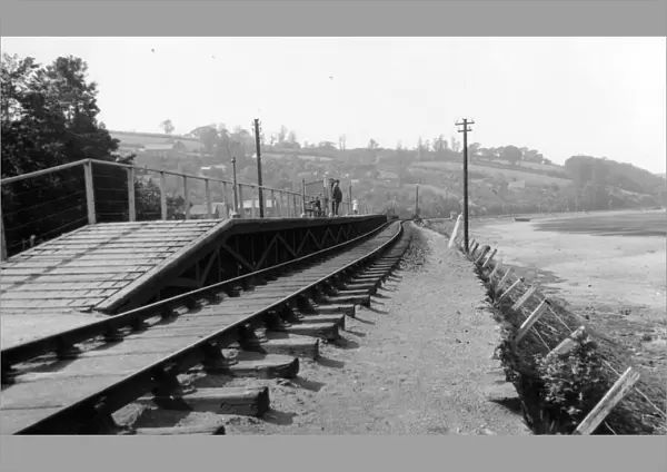 Golant Halt, Fowey Branch Line, Cornwall