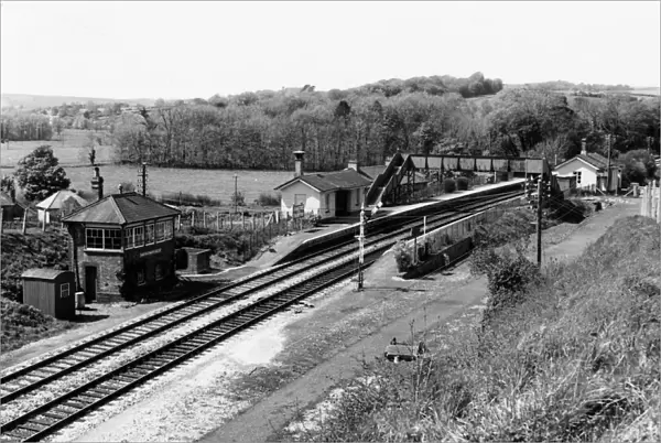 Grimstone and Frampton Station, Dorset, c. 1963
