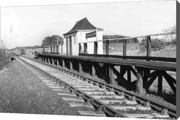 Rodmarton Platform, Gloucestershire, May 1958