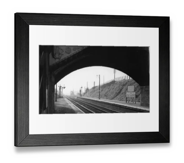 Framed Print : Savernake Low Level Station, 1957 Framed Print : Savernake Low Level Station, 1957