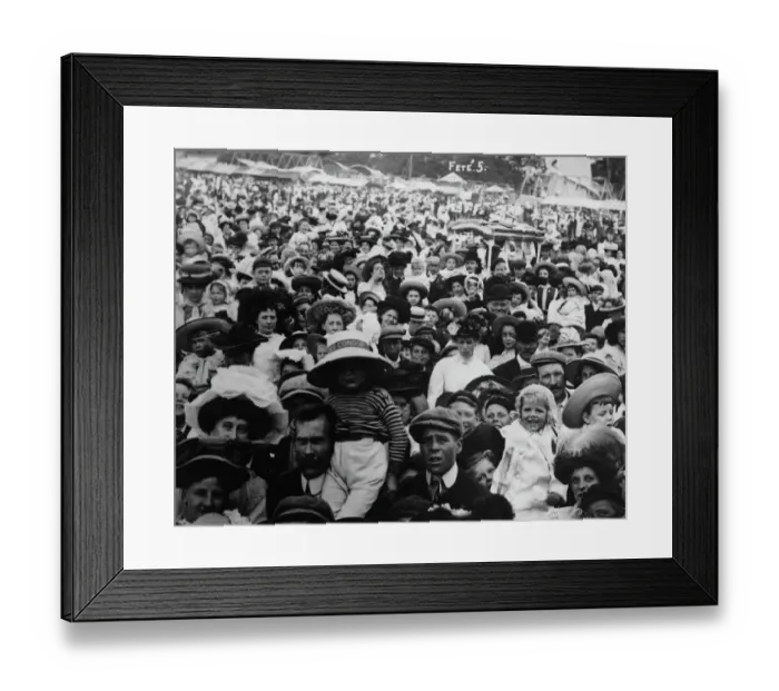 Framed Print : GWR Park - Childrens Fete, c1910