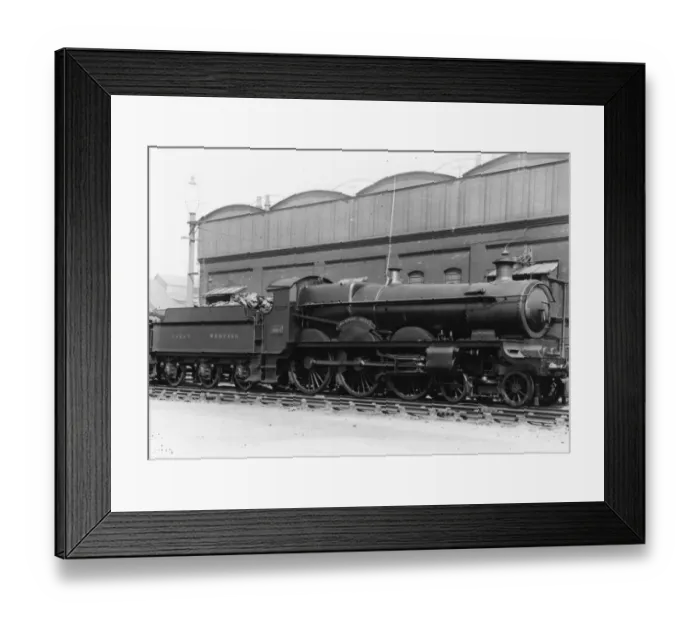 Framed Print : Star Class locomotive No. 4064, Reading Abbey Framed Print : Star Class locomotive No. 4064, Reading Abbey