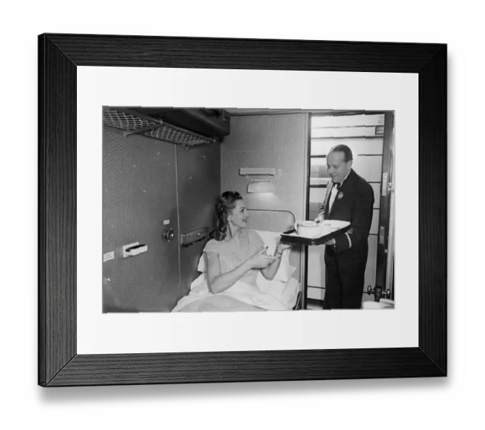 Framed Print : GWR First Class Sleeper Car, 1946 Framed Print : GWR First Class Sleeper Car, 1946