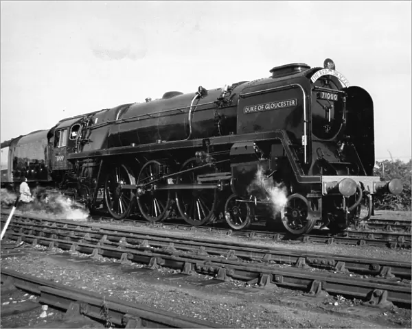 BR 8P Class Locomotive No 71000, Duke of Gloucester