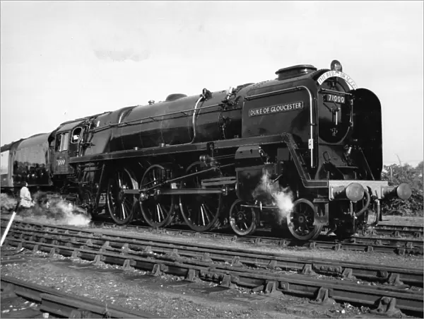 BR 8P Class Locomotive No 71000, Duke of Gloucester