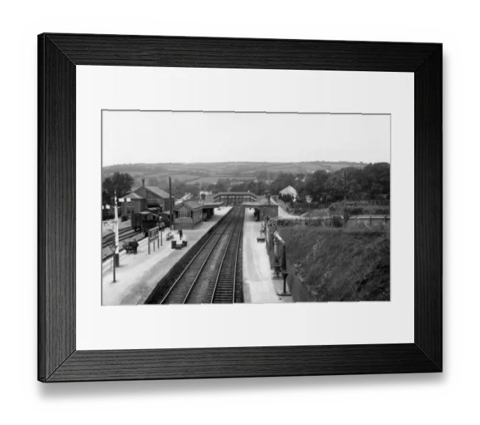 Framed Print : Brent Station, Devon Framed Print : Brent Station, Devon