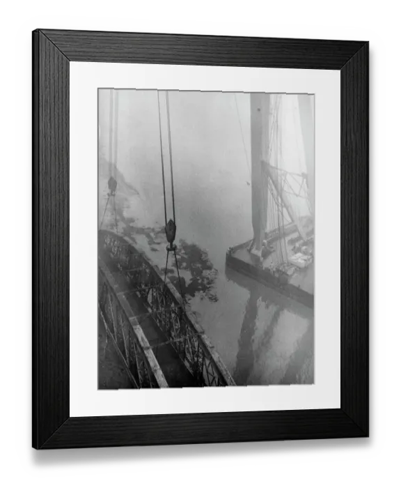 Framed Print : Dismantling of the Severn Railway Bridge, 1967 Framed Print : Dismantling of the Severn Railway Bridge, 1967