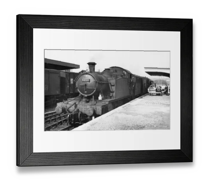 Framed Print : Small Prairie Tank Locomotive No. 5550 Framed Print : Small Prairie Tank Locomotive No. 5550