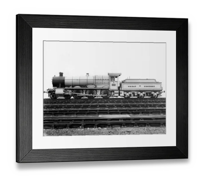 Framed Print : Hall Class locomotive, No. 4901, Adderley Hall