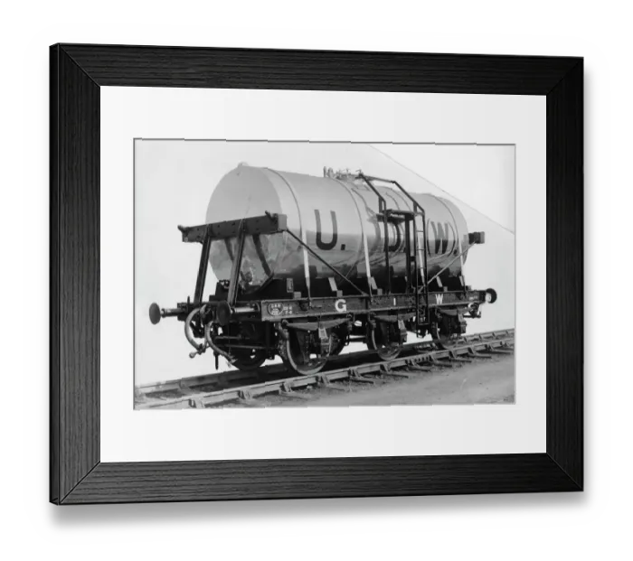 Framed Print : 3000 Gallon Milk Tank, No. 2591 Framed Print : 3000 Gallon Milk Tank, No. 2591