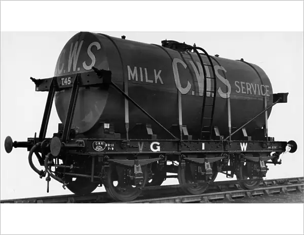 3000 Gallon Milk Tank, No. 2543 for CWS Milk Service