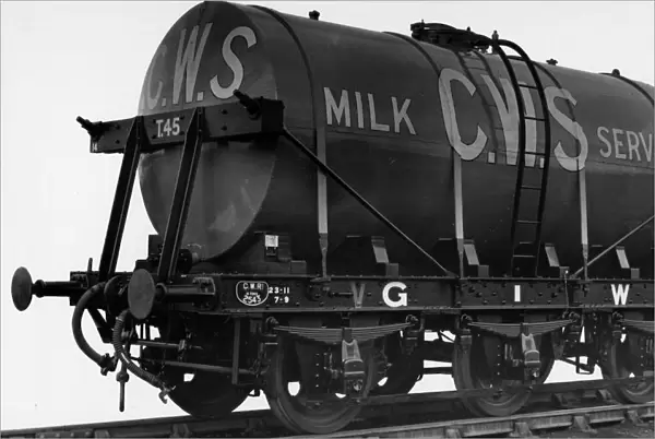 3000 Gallon Milk Tank, No. 2543 for CWS Milk Service