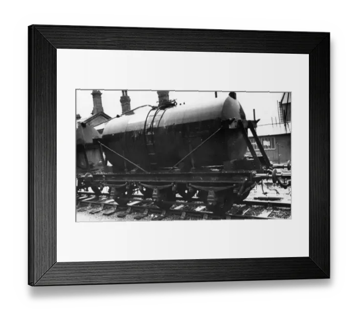 Framed Print : 3000 Gallon Milk Tank, No. 3033 Framed Print : 3000 Gallon Milk Tank, No. 3033