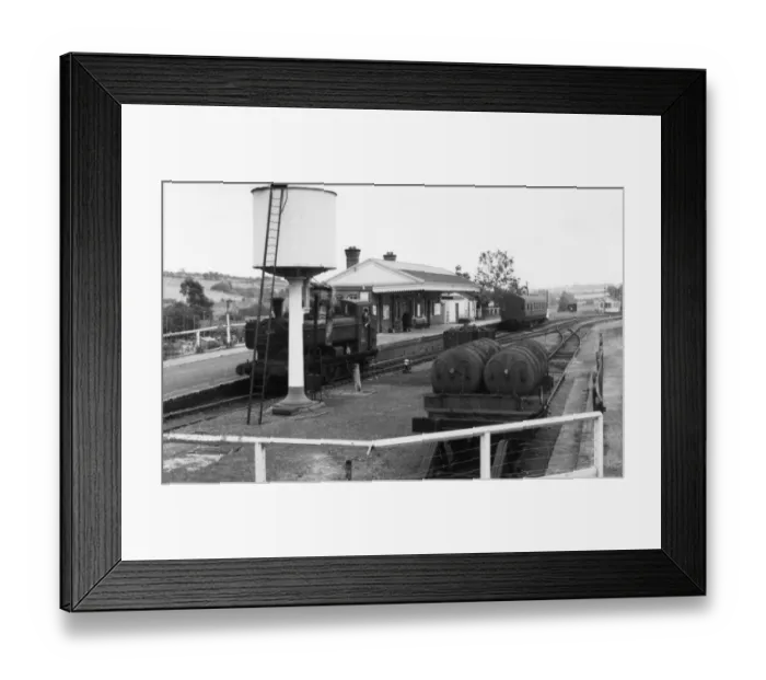 Framed Print : Lambourn Station, West Berkshire