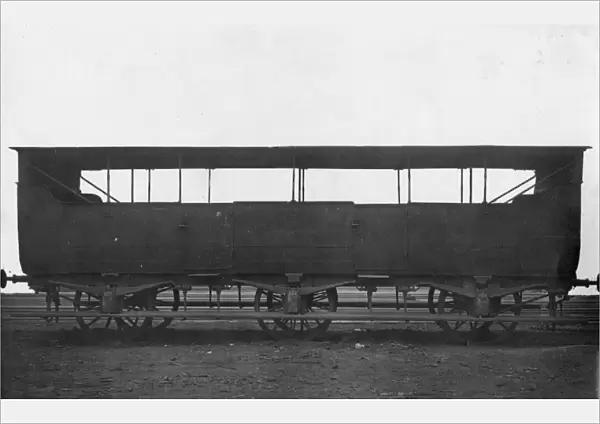 Broad Gauge Iron Bodied 3rd Class Coach, built c1844