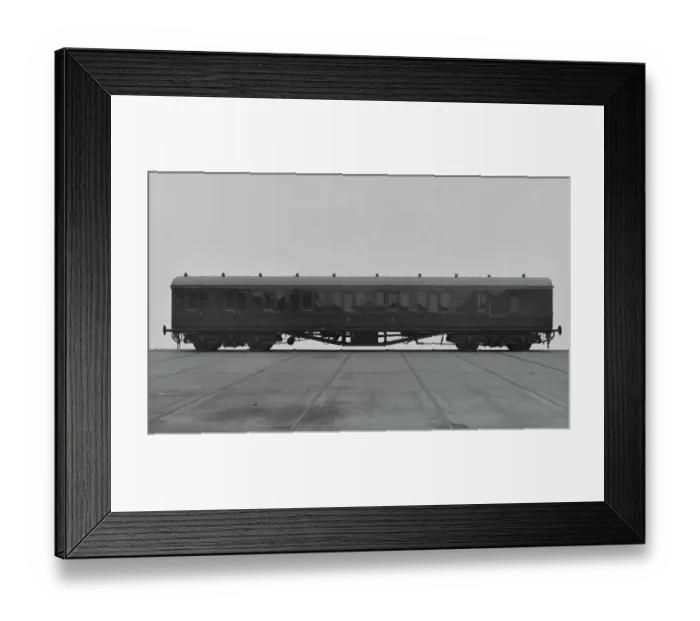 Framed Print : Non Corridor Brake Composite carriage No. 6276 Framed Print : Non Corridor Brake Composite carriage No. 6276