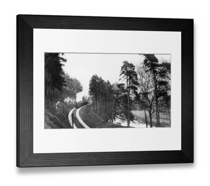 Framed Print : Yeovil Pen Mill Railway Cutting, Somerset, c. 1910 Framed Print : Yeovil Pen Mill Railway Cutting, Somerset, c. 1910